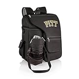 PICNIC TIME NCAA Pitt Panthers Turismo Backpack Cooler with Water Bottle Carrier - Soft Cooler Backpack - Travel Cooler Bag