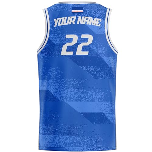 UNITIF Maillot Cap Vert basket CV-14 Personnalisable cabo verde