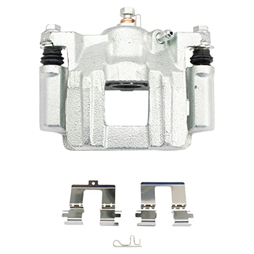 Image of TRQ Rear Brake Pad and Rotor Set Ceramic Solid Rotors Calipers | For 2009-2015 Honda Pilot