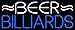 The Sign Store N105-14137 Beer Billiards 1 Neon Sign44; 13 x 3 x 32 in.