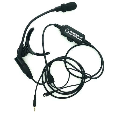 Micrófono Aviation Pro X para XM3/4 con Conector XLR5 miniatura 5