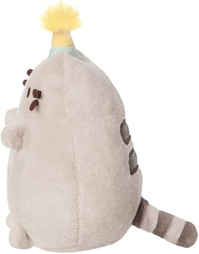 Miniatura 3 de Aurora Party Pusheen Small Grey Plush Toy, Eco-Responsible
