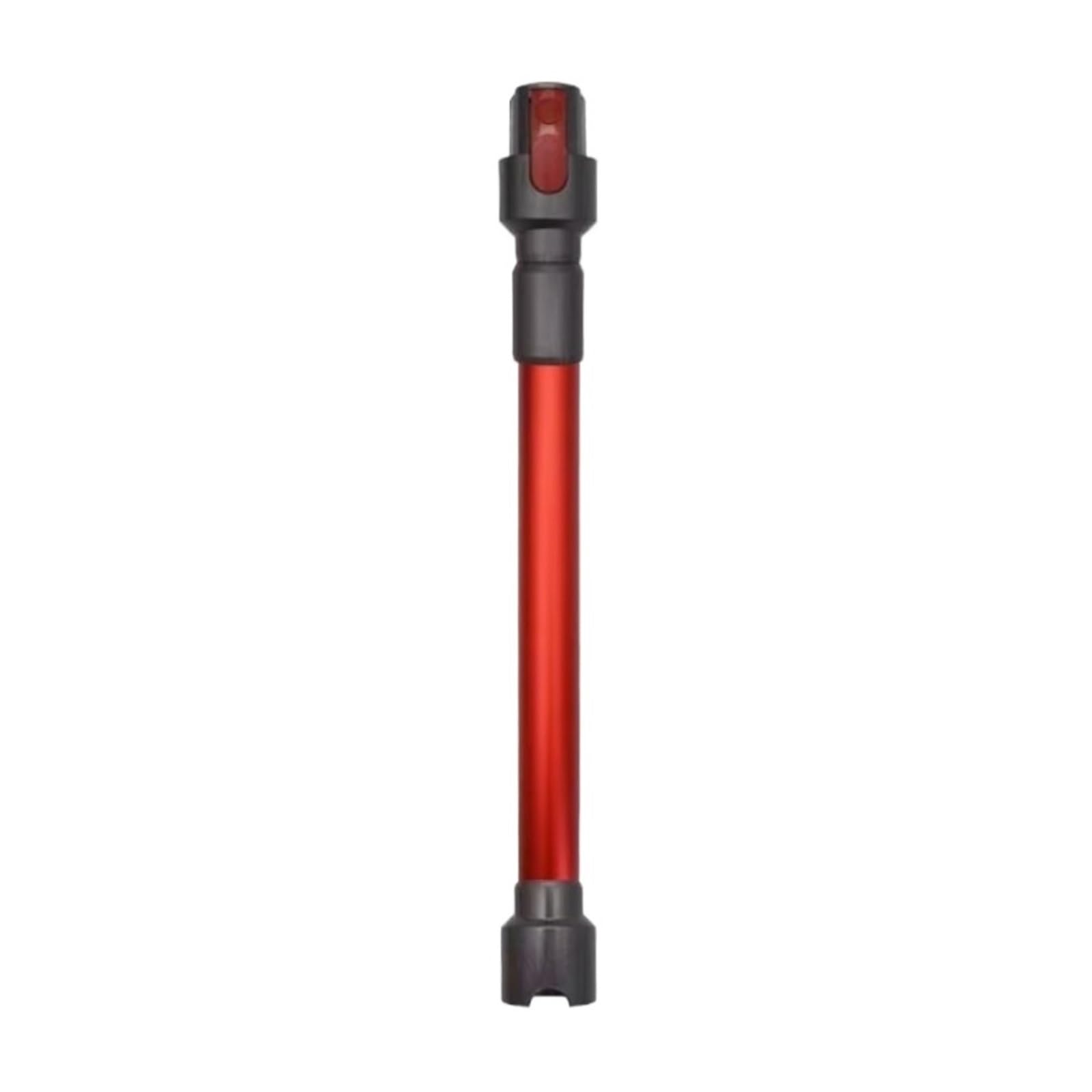 Tube Dyson en aluminium rouge réglable et compatible pour modèles V7 V8 V10 V11 V15