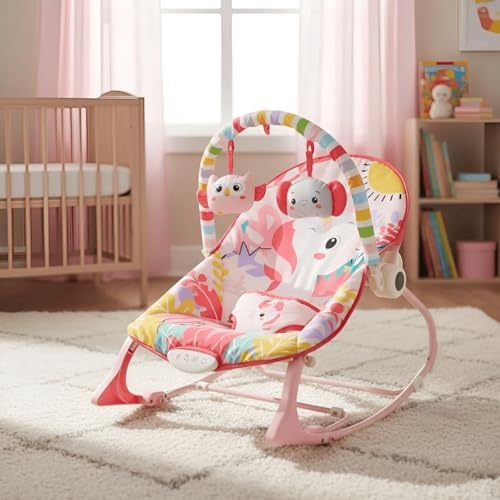 Cadeirinha descanso Smile vibratória com Ruído Branco para o bebê - Unicórnio Cadeirinha descanso Smile vibratória com Ruído Branco para o bebê - Unicórnio