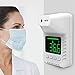 MZBZYU Termometri Infrarosso Termoscanner per Febbre a Distanza con Allarme di Alta Temperatura e Trasmissione in Lingua, 0.5s di Tempo di Misurazione, per Negozi Fabbriche l'azienda Scuole