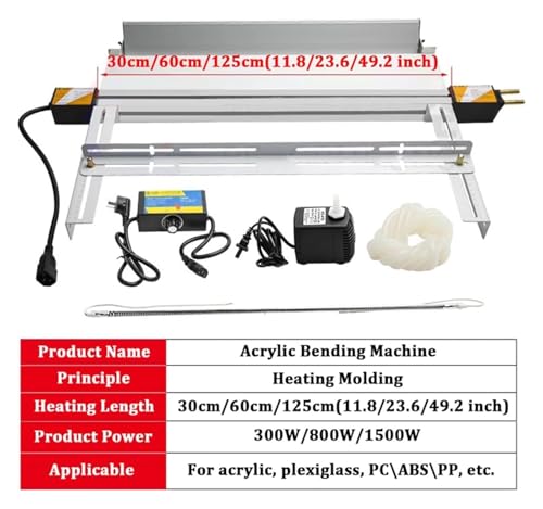 Cintreuse acrylique réglable avec support pour le pliage précis de feuilles plastique PVC - 8