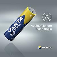 VARTA Batterien AA, 100 Stück, Industrial Pro, Alkaline Batterie, 1,5V, Vorratspack in umweltschonender Verpackung, Made in Germany [Exklusiv bei Amazon] – Ansicht 5