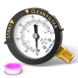 MEANLIN MEASURE 6,35 mm NPT Filtermanometer