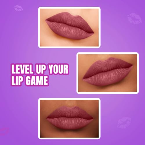 Image of Elle 18 Color Pops Matte, Nude Nectar, Matte Finish, Moisturising Bullet Lipstick, Infused with Shea Butter and Jojoba Oil| 4.3g