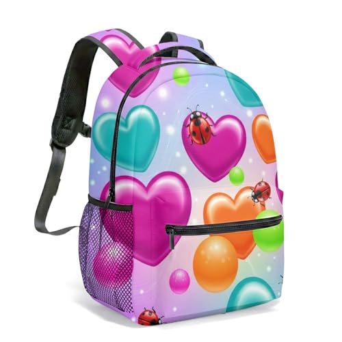 Mochila com estampa de castelo de doces vibrantes Sweet Wonderland Graphic Art Designer de 40,6 cm, 06, Large