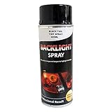 XtremeAuto® BACK TAIL LIGHT LENS SPRAY TINT TINTING SMOKE PAINT BLACK 400ML Aerosol Rear