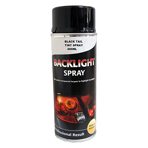 XtremeAuto® BACK TAIL LIGHT LENS SPRAY TINT TINTING SMOKE PAINT BLACK 400ML Aerosol Rear