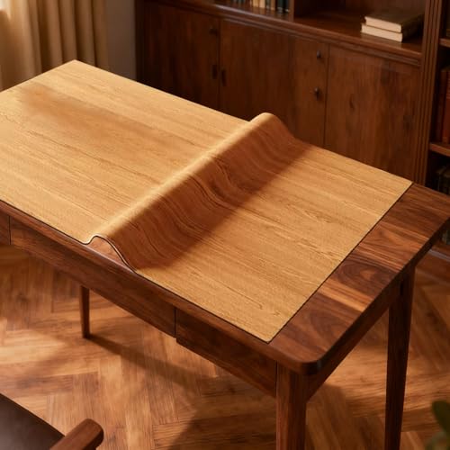 �f�X�N�}�b�g ������� �ؖ� PU�� 60x100cm �����` �ϔM�h�� �h������ ����~�� �􂦂� ����h�~ ���^�_�� �e�[�u���}�b�g �I�t�B�X�w�K�� �ƒ�p�Ɩ��p �f�X�N�\�ʕی� �e�[�u���ی�V�[�gA4058