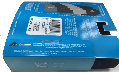Image of Better U Shaping Tights with Toning Techonology 12850A Black - L