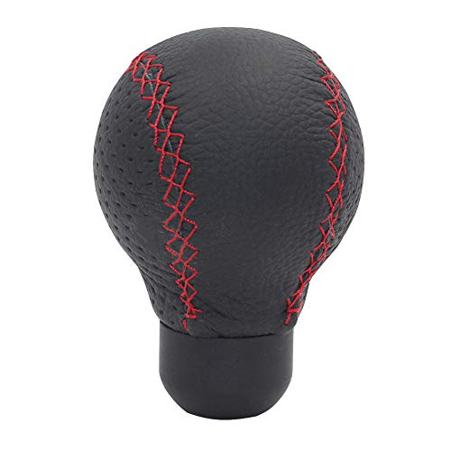 Sakali Leather Round Ball Car Gear Stick Shift Shifter Knob