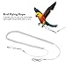 6m Parrot Bird Harness Leash Anti bite Outdoor Flying Training Rope Pet Supplies for Macaw African Greys Parakeet Cockatoo Cockatiel Conure Lovebird(Foot Ring Dia. 8.5mm)
