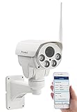 Full-HD-Auflösung: 1920 x 1080 Pixel (1080p) bei 25 Bildern/Sek. • Optischer 5-fach-Zoom • Objektiv Brennweite: 2,8 - 12 mm, Bildwinkel: 106 bis 38°, Blende: f/1.2 • Fernzugriff über Gratis-App für Android und iOS, erhältlich bei Google Play und im App Store • Speicher: Steckplatz für microSD(HC/XC)-Karte bis 64 GB (bitte dazu bestellen) • Stromversorgung: 12-V-Netzteil (Kabellänge: 145 cm)