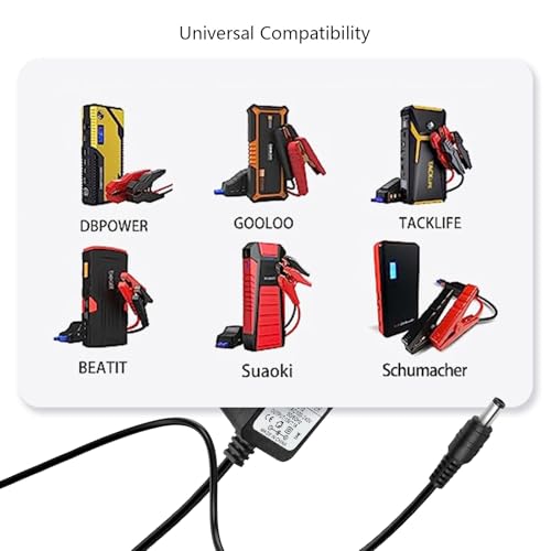 Car Jump Starter Power Cord Charger for Various Auto Battery Boosters