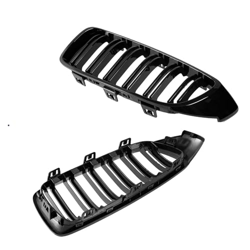 Rejilla de radiador dobles para Serie 4 F32 F33 F36 y M3 M4 parachoques delantero