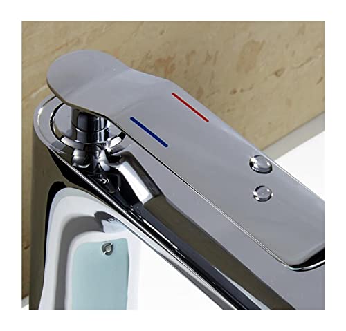 Robinet de lavabo eau chaude froide mitigeur à levier unique précis et fluide