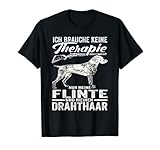 Homme allemand Drahthaar Chasseur avec inscription en allemand « Chiot Chasseur » T-Shirt