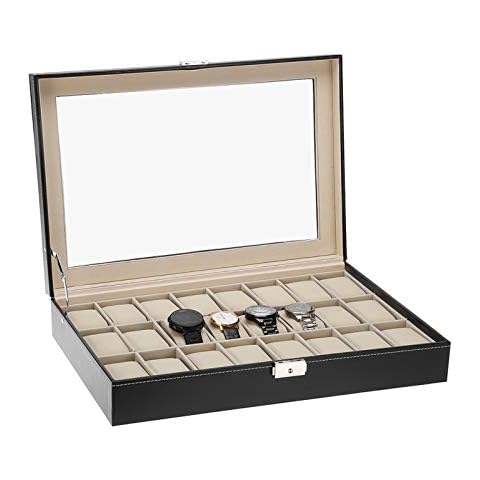 Uten Caja de Relojes con 24 Rejillas Cover