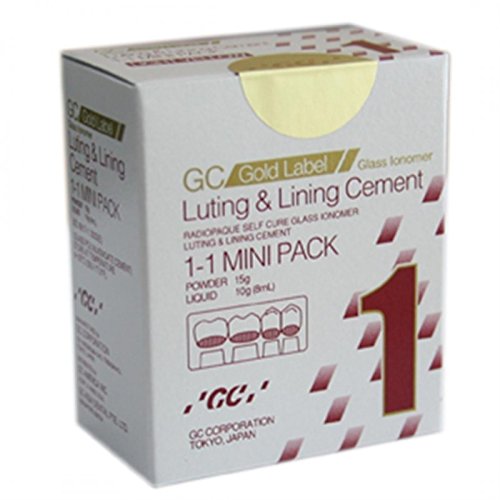 Dental GC GOLD GLASS IONOMER Luting cement MINI PACK Amazon.in