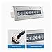 Underground Light LED - Rectangular Linear Lighting Tool, 85-110V/24V Outdoor Recessed LED Light Source, Pavement Landscape Stair Beam, IP67 Waterproof Corridor Aisle Lights Stair Step