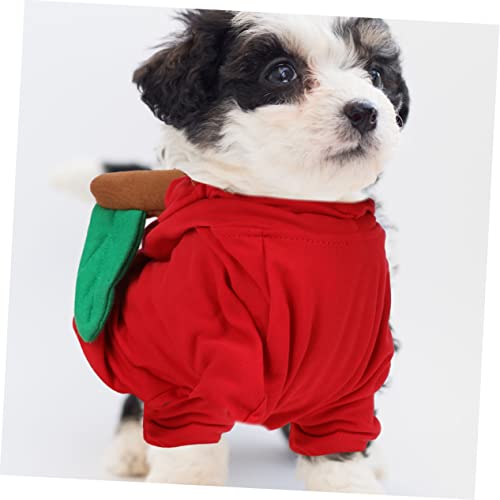 Disfraz Halloween para perro color rojo talla L miniatura 5