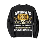 Photo Gallery vintage gennaio 1989 uomo donna regalo 35 anni compleanno felpa Photo Gallery vintage gennaio 1989 uomo donna regalo 35 anni compleanno felpa
