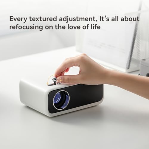 WANBO Mini (Upgraded) | Portable LED Projector | Native 720p Full HD 1080P Support | LTPS LCD | 8000 Lumens | 176" Large Screen | Home Outdoor |... - Image 6