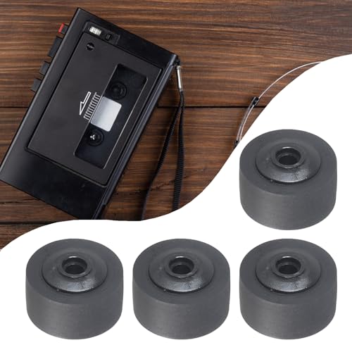 Zeizafa 5 Stück Rollenlager Radkassetten Bandgerät Druckrolle für Schalldruckrolle für Recorder Funkdruck