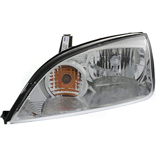 Headlight Compatible with 2005-2006 Ford Focus ZX3 ZX5 ZX4 ST ZXW 2007 S SE SES ST Left CAPA