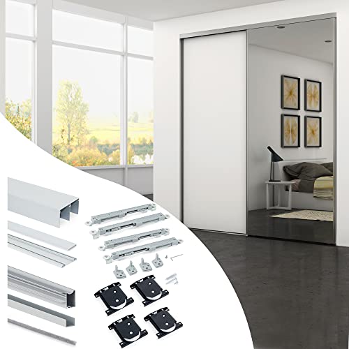 Emuca 6030462 - Armario - Armadietto 2 Puertas Con Perfile, Wave18 Y Cera Suave