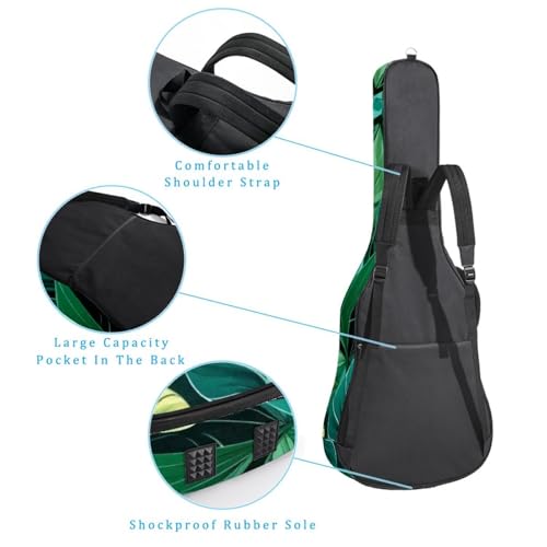 Housse pour guitare acoustique électrique et basse avec poches - 3