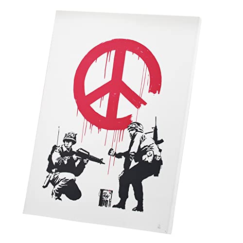 Tableau symbole de la paix N° Pour Tuer toile imprimée 40x53 cm