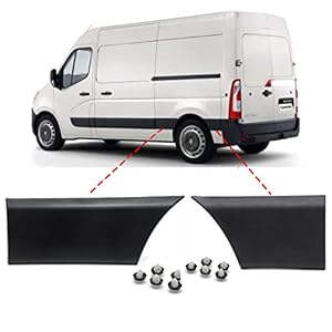 MKAREPART Left Fender Side Cover Trim Moulding Strip Set For Short Chassis L2 Model 768F20006R, 768F20005R (Left Side)