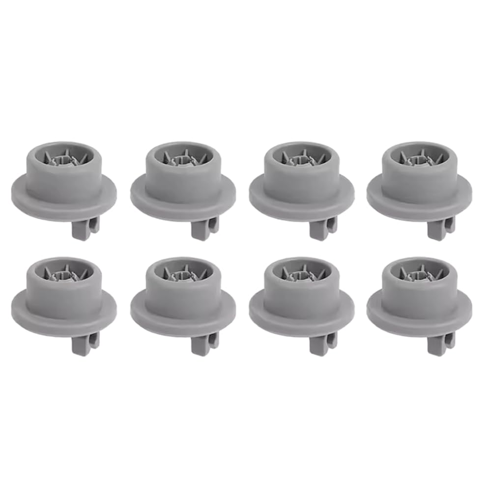 Vjsujehgy For /// Dishwasher Lower Bottom Basket Wheel Accessories-8PC Replacement Parts for Dishwasher Basket Roll