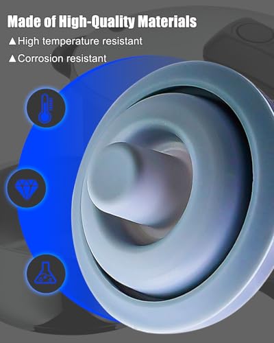 Image of W6093109502 Pressure Indicator Pin Gasket Fit for WMF Perfect Plus | Pressure Cooker Sealing Ring, 2 Pcs