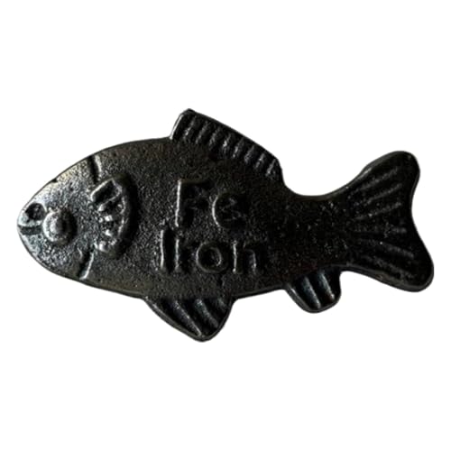 Fish & Bird Iron Cooking Tool – Natural Iron Supplement for Meals, Effective and Sa-fe Cooking Tool, Reduce The Risk of Deficiency for Vegans, Athletes, Pregnant Women (1pcs Fish)