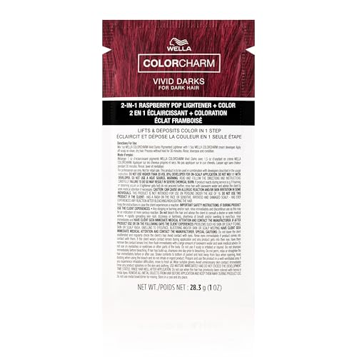 Image of COLORCHARM VIVID DARKS | 2-in-1 Lightener + Permanent Cream Color | Vibrant Color for Dark Hair | Nourishing Vegan Formula | No Bleach Needed | Pigmented Lightener | 2 Fl Oz