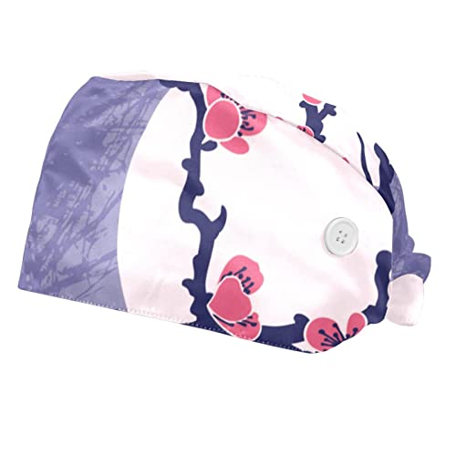 Casquette de travail unisexe motif ciel de lune lot de 2 chapeaux pour hommes et femmes