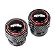ZEXDDI Motorrad 2 PCS CNC Rad Reifenventil Stamm Kappen passen für Tuareg 660 RS660 RS457 Tuono 660 V4R V4 RS125 RSV4 RSV1000 / R Shiver 750 Tuareg660 Reifenventil Kappen