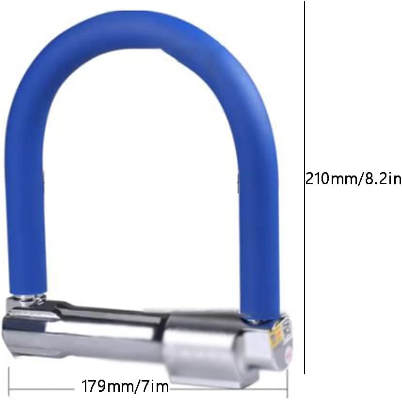 Lucchetti Lucchetti per Bicicletta Lucchetto per Casco da Bicicletta Lucchetto a U per Bicicletta con Combinazione Lucchetti per Bicicletta Lucchetto per Bicicletta ad Alta Sicurezza per Bam