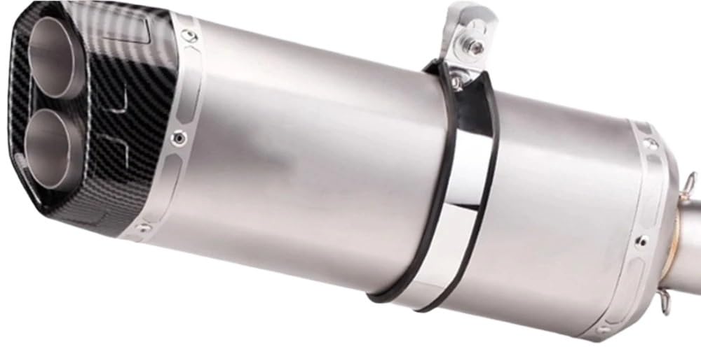 motocyklowy tłumik wychowej wydech Do Z400 900 800 F800gs S1000rr R6 R3 R25 MT07 | Uniwersalny tłumik rury wydechowej motocykla 51 mm z zabójcą DB (typ A z laserem)