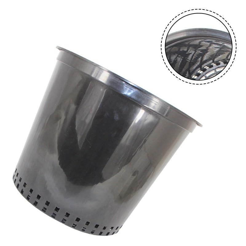 Czarne pogrubione oddychające wkładki do doniczek z siatki Plastikowy zestaw doniczek 252 x 280 x 328 mm do ogrodnictwa wewnątrz lub na zewnątrz