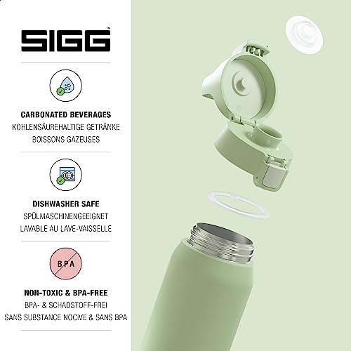 SIGG, Insulated Water Bottle, Shield Therm One, Suitable for Carbonated Beverages, Leakproof, Dishwasher Safe, BPA Free - Image 3