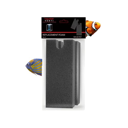 Aquatop Replacement Foam for All Venti Desktop Aquariums – Improves Water Clarity and Filtration Efficiency, VDA-02-RCF