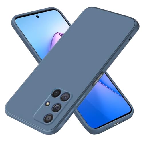 EASSGU Funda para Samsung Galaxy A71 4G (6.7' Inches), Carcasa de Silicona Suave de TPU - Lavanda Gris