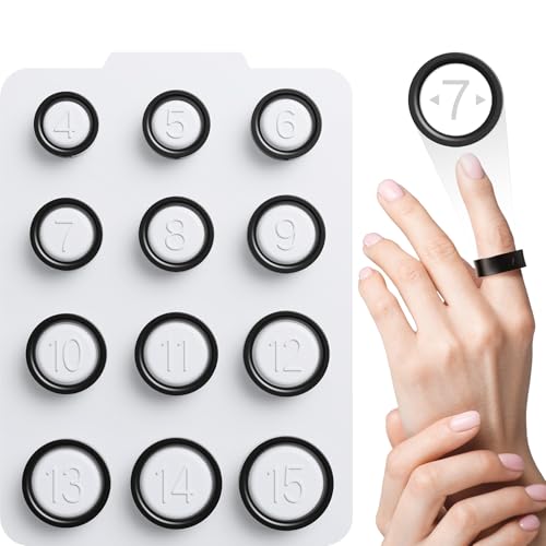 Ring 4 Sizing Kit, Compatible with Ou-ra Ring4, Professional Finger Measuring Tool, Smart Ring Find Your Before You Buy  - Detailed View